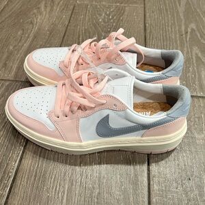 Nike Women's Pink and Gray Sneakers